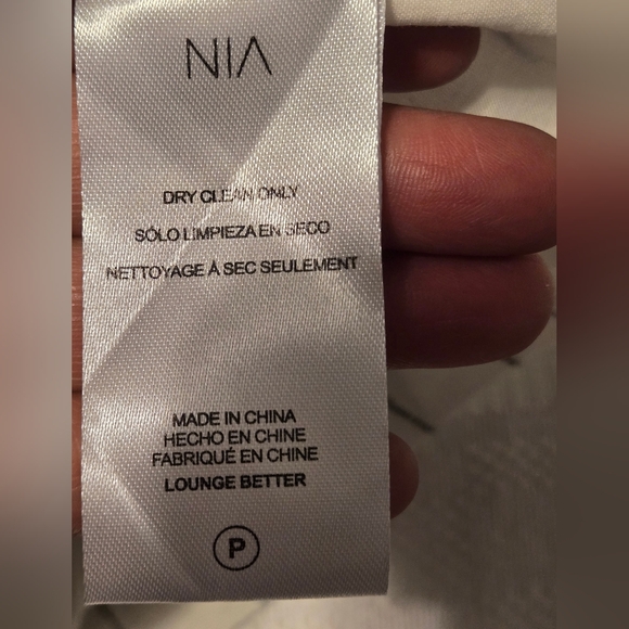 NWT Nia Felix Two-Botton Color Black/White Striped Blazer Size M - Picture 9 of 14